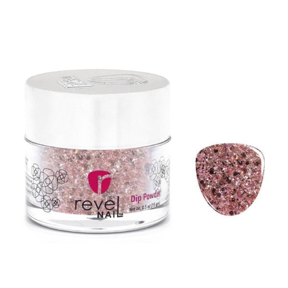 Revel Nail Pillow Talk Glitter Dip Powder